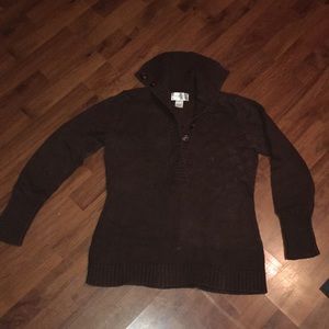 Oversized, warm & comfy brown sweater